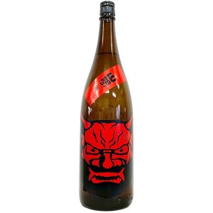 鬼山間 赤 純米酒 中採り直詰め 火入れ 1800ml