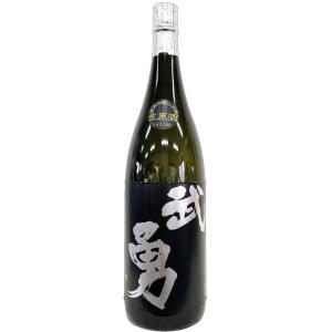 武勇 純米吟醸 山田錦 生原酒 黒ラベル 1800ml
