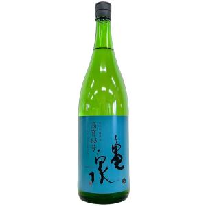 亀泉 純米吟醸原酒 高育63号 生 1800ml
