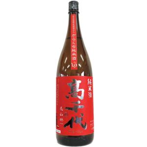 高千代 からくち純米酒 +19 美山錦 完全発酵素濾過火入 1800ml