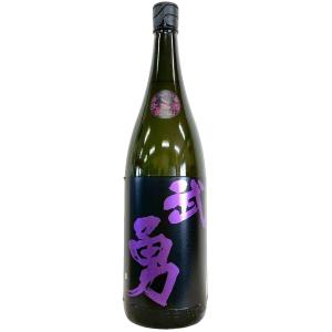 武勇 純米大吟醸 愛山 小川酵母仕込み 生原酒 1800ml