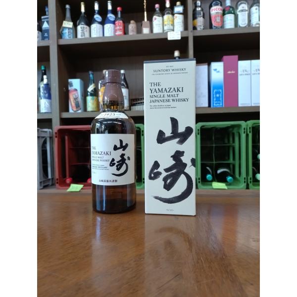 サントリーシングルモルト　ウイスキー　山崎NV　700ml　新品・箱付き