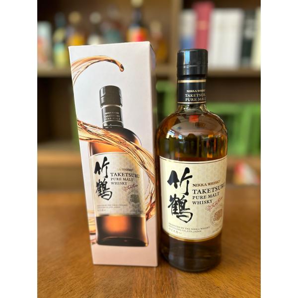 ニッカ　竹鶴ピュアモルト43％　700ml　新品・箱付き★