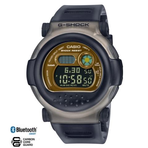 G-SHOCK スマートフォンリンク ジェイソン グレースケルトン×ゴールド G-B001MVB-8...