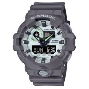 G-SHOCK 経年黄ばみアリ 3Dフェイス スケルトン GA-700SKE-7AJF