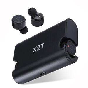 ワイヤレスイヤホン Bluetooth 4.2 X2T ヘッドセット ワイヤレス ヘッドホン ブルートゥース ハンズフリー iPhone X に対応 高音質 両耳 6色選択可 送料無料