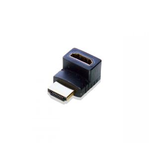 HDMI 延長アダプター L型 片方オス(下向き)の詳細画像1
