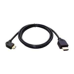 HDMI ミニHDMI 変換ケーブル 片方L型...の詳細画像1