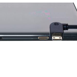HDMI ミニHDMI 変換ケーブル 片方L型...の詳細画像2