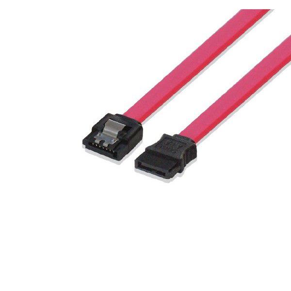 SATA III 6GB シリアルATAケーブル 片方ラッチ付 50cm