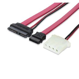 ケーブル 5組せたか、 Micro SATA⇔SATA、5インチ用4ピン電源変換ケーブル50cm : エスエー