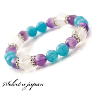 AAA アメジスト ブレスレット 10mm パワーストーン レディース メンズ