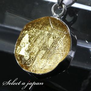 スウェーデン産Silver925◇ ギベオン(メテオライト隕石) 18mm シルバー