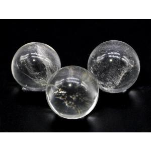 水晶玉 台座付き パワーストーン 天然石 水晶...の詳細画像2