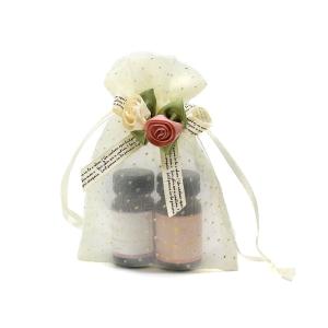 巾着袋 (9cm×14cm) ドットオーガンジ...の詳細画像4