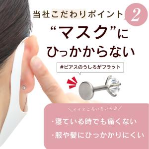 ピアス 軟骨 14G 16G 18G 耳 セカ...の詳細画像5