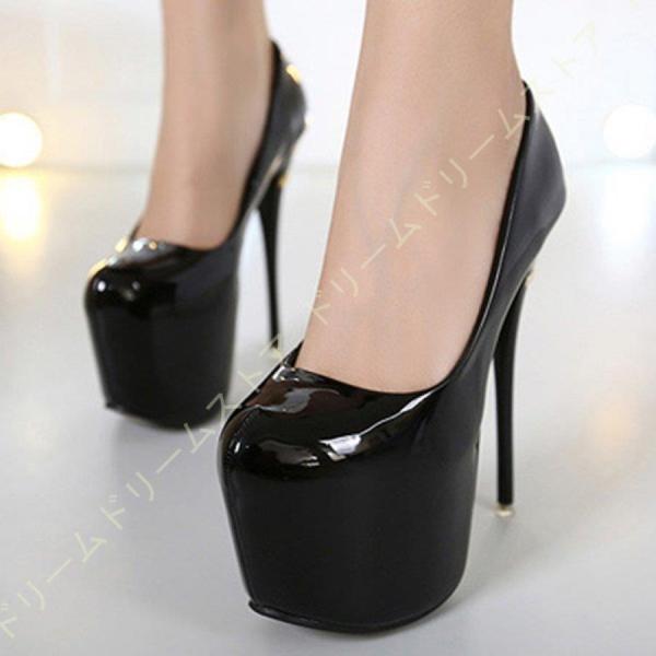 パンプス ハイヒール レディース ピンヒール 14cmヒール 厚底 ビスネス用 ドレスシューズ スト...
