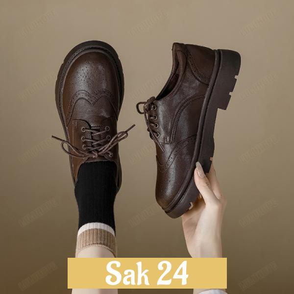 オックスフォードシューズ ウイングチップ ドレスシューズ レースアップ  レディース 編み上げ 通勤...