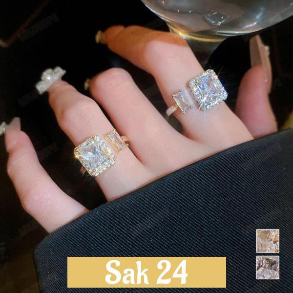 オープンリング レディース 大粒指輪韓国