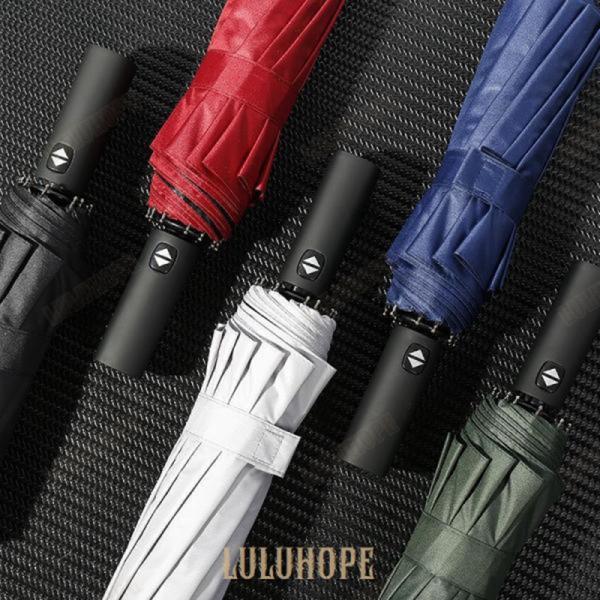 傘 折りたたみ傘 大きい 軽量 自動開閉 日傘 100%遮光 雨傘 8本骨 折り畳み傘 反射テープ付...