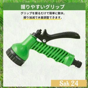 改良版!伸びるホース 15m リール 洗車ホー...の詳細画像5