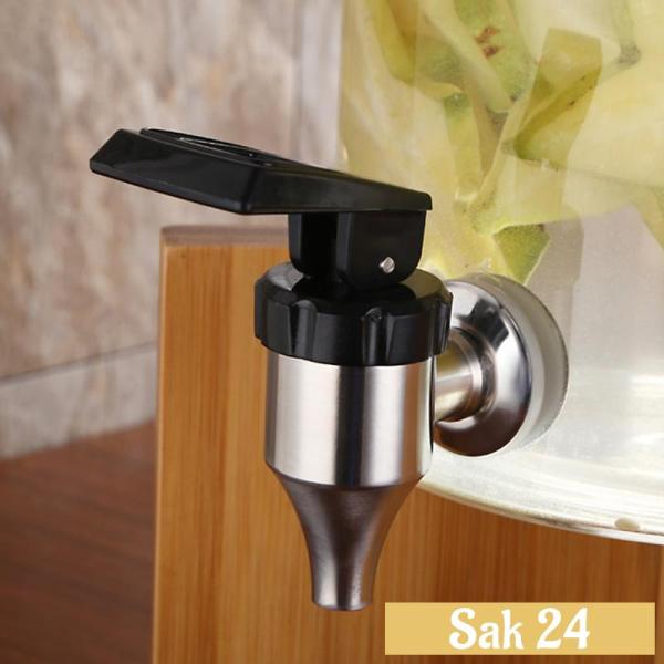 ワインジャー蛇口 304ステンレス鋼 蛇口 ステンレス蛇口 16mm ビールサーバー用 酒樽用 イグ...