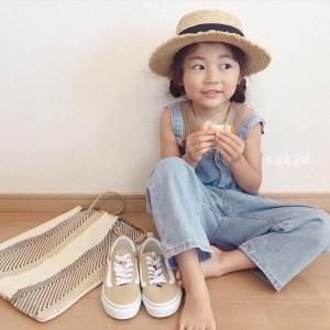キッズ サロペット 子供 デニム おしゃれ 親...の詳細画像2