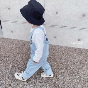 キッズ サロペット 子供 デニム おしゃれ 親...の詳細画像3