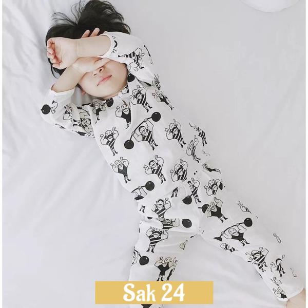 キッズ パジャマ ルームウェア セットアップ お家時間 男の子 韓国 韓国子供服 マッスルプリントパ...