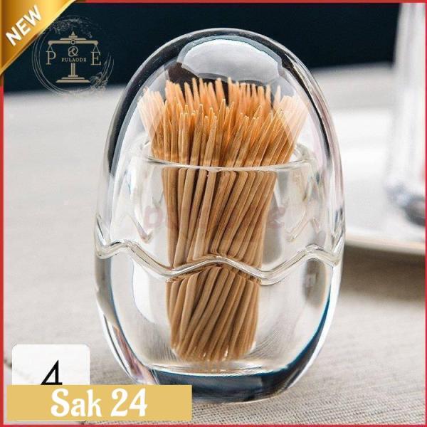 爪楊枝入れ 透明 中身が見える オシャレ シンプル 使いやすい 持ちやすい かわいい スケルトン ク...