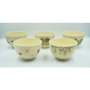 茶道具 茶碗 茶碗 御本 木蓮 水出宋絢 化粧箱 : 新古茶道具 さかい