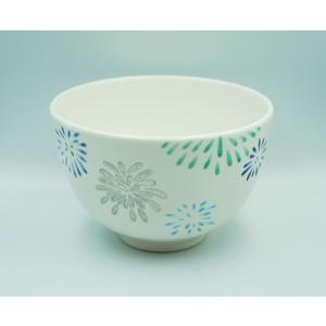 茶道具 茶碗 茶碗 色絵 夏の大三角 加藤起楽 化粧箱 : 新古茶道具