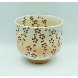 茶碗 仁清 雪華にサンタクロース 伊坂清香 新品 茶道具 〇【茶器