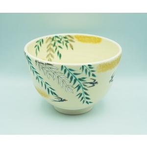 茶碗　色絵　夏の大三角　加藤起楽　抹茶茶碗　抹茶碗　茶道具　抹茶 茶道具 茶碗 茶碗 色絵 夏の大三角 加藤起楽 化粧箱 : 新古茶道具
