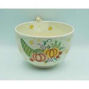 茶道具 抹茶茶碗 仁清写し 月に舟 山川敦司作 泉涌寺窯 茶道 茶道具 抹茶茶碗 仁清写し 月に舟 山川敦司作 泉涌寺窯 茶道