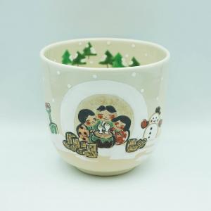 茶道具 水指 水差し 輪島塗 手桶水指 利休好 真塗 茶平一斎作 木製