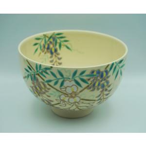 茶道具 茶碗 茶碗 色絵 雷様 東山深山 化粧箱 : 新古茶道具 さかい