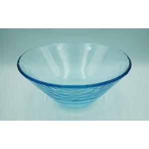 小手毬窯　ガラス　平茶碗　天の川に笹の葉　耐熱　茶道具 茶道具 平茶碗（ひらちゃわん） ガラス平茶碗 天の川に笹の葉