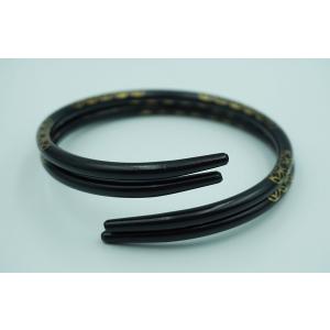 茶道具 炭道具 釜環 象嵌入 七宝紋 木村清五郎作 鉄製 釜鐶 釜かん