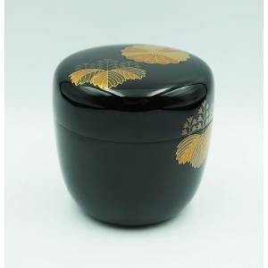 茶道具 棗 中棗 亀甲蒔絵 黒川和禅 桐箱 : 新古茶道具 さかい ヤフー店