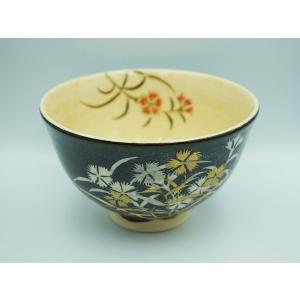 茶道具 茶碗 茶碗 紫三島 森里陶楽 桐箱 : 新古茶道具 さかい ヤフー店