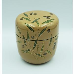 茶道具 棗 中棗 虫の音蒔絵 黒川和禅 桐箱 : 新古茶道具 さかい ヤフー