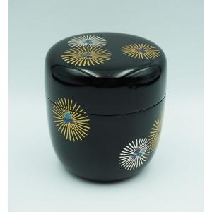 茶道具 棗 中棗 朱菊彫 関翆雲 桐箱 : 新古茶道具 さかい ヤフー店