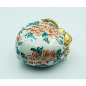 茶道具 菓子器 干菓子器 干菓子盆 曲丸盆 松唐草絵 3代 橋村萬象 茶道具 菓子器 干菓子器 干菓子盆 曲丸盆 松唐草絵 3代 橋村萬象