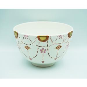 茶道具 茶碗 茶碗 仁清 舞桜 水出宋絢 化粧箱 : 新古茶道具 さかい