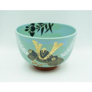 茶道具 茶碗 茶碗 金砂子 竹 加藤ひろこ 桐箱 : 新古茶道具 さかい