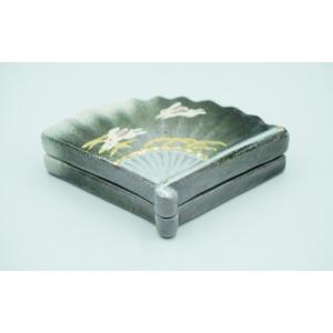 茶道具 香合 香合 都鳥 中村良二 桐箱 : 新古茶道具 さかい ヤフー店