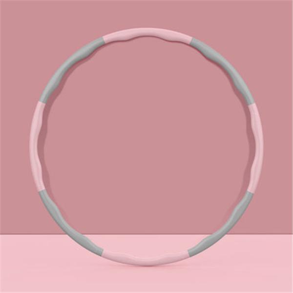 フラフープ 組み立て式 サイズ調整可 エクササイズ ウエスト 運動不足 静音設計 コンパクト 収納し...