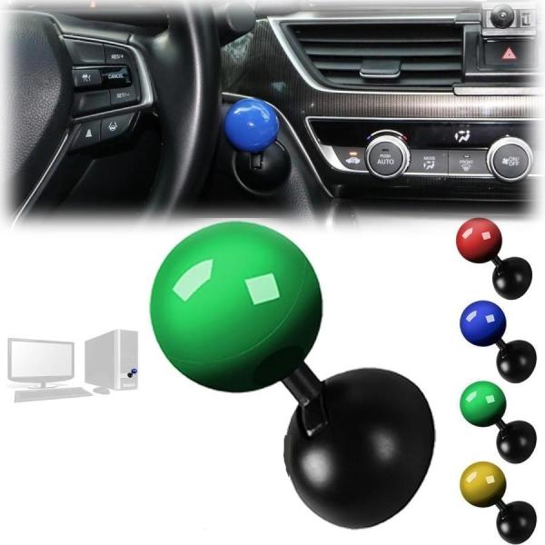 車のワンクリックスタートボタンジョイスティック、自動車ワンタッチスタートレバー球形 、ボタンカバー、...