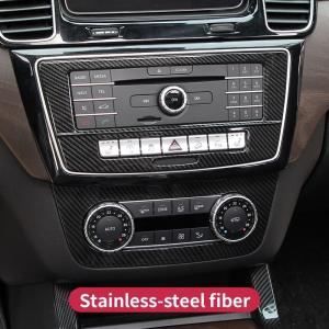 インテリアパネル メルセデスベンツ Gle W166 Gleクーペ C292 Gls X166 Amg用 カーボン調 エアコン オーディオ スイッチパネルカバー Un M サカストア 通販 Yahoo ショッピング